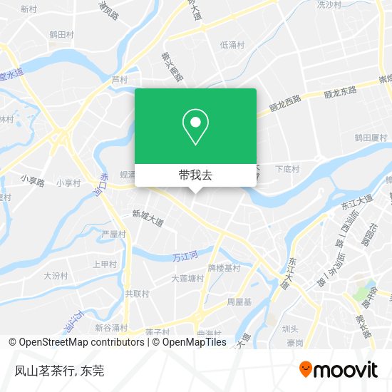 凤山茗茶行地图