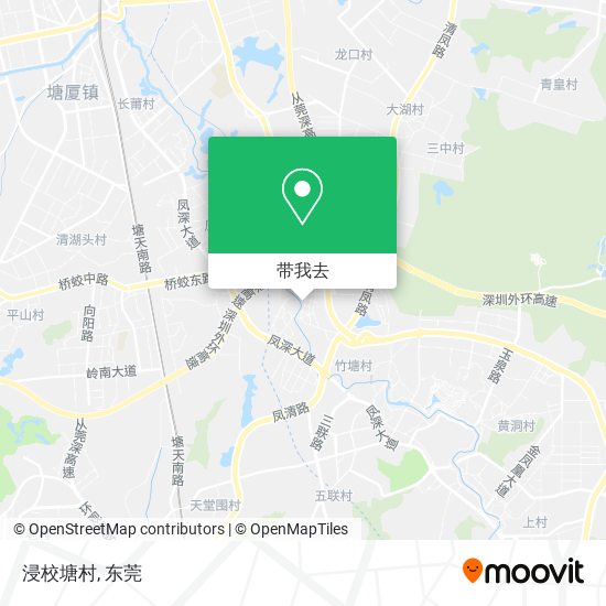 浸校塘村地图