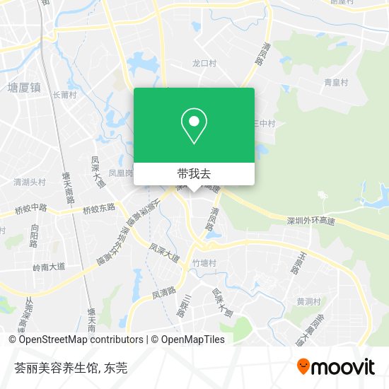 荟丽美容养生馆地图
