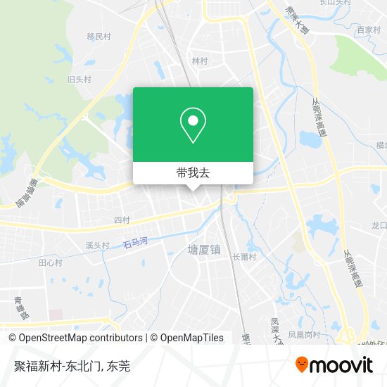 聚福新村-东北门地图