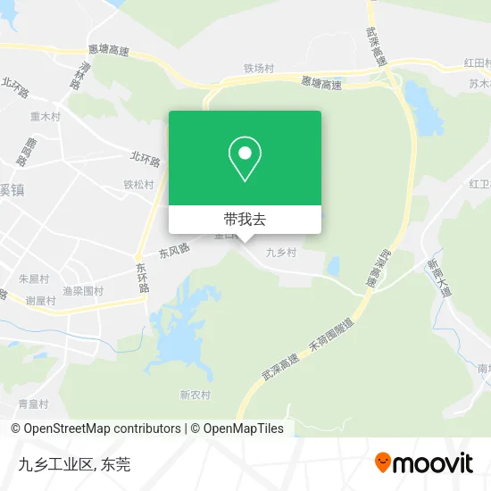 九乡工业区地图