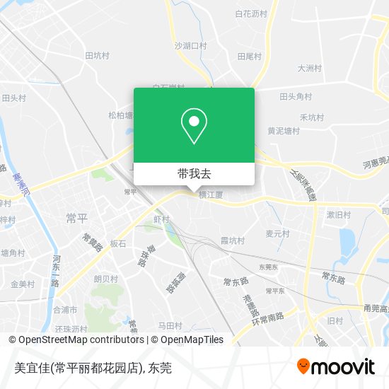 美宜佳(常平丽都花园店)地图