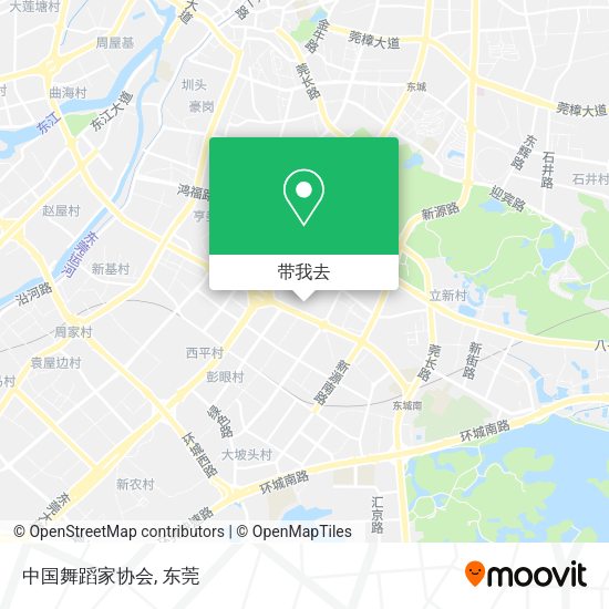 中国舞蹈家协会地图