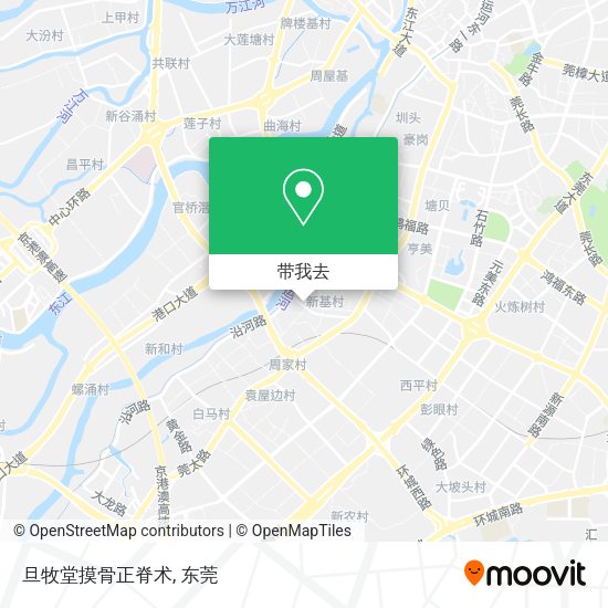 旦牧堂摸骨正脊术地图