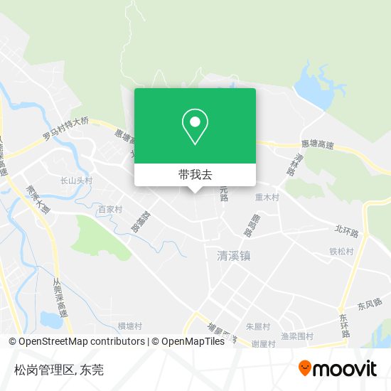 松岗管理区地图