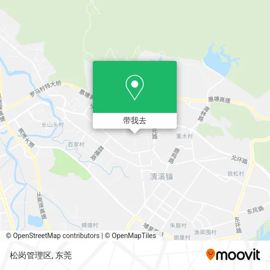 松岗管理区地图
