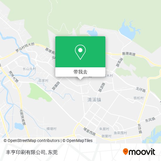 丰亨印刷有限公司地图