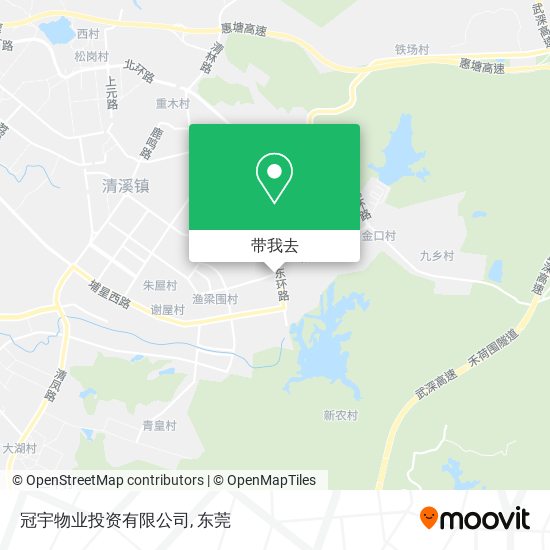 冠宇物业投资有限公司地图