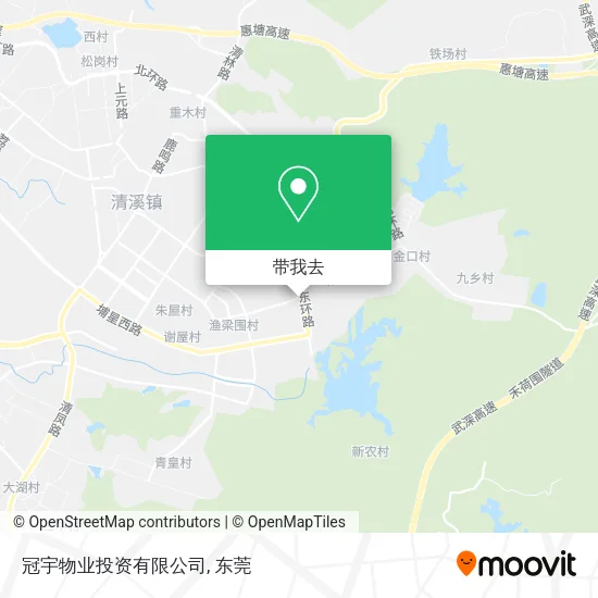 冠宇物业投资有限公司地图