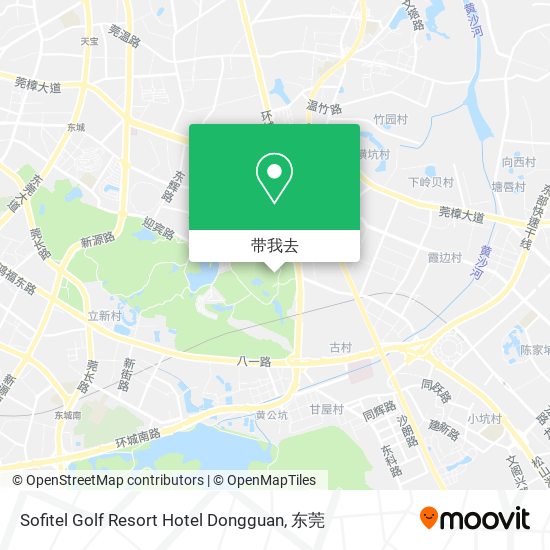 Sofitel Golf Resort Hotel Dongguan地图