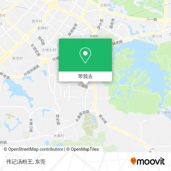 伟记汤粉王地图