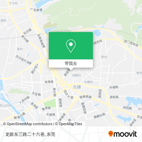 龙眼东三路二十六巷地图