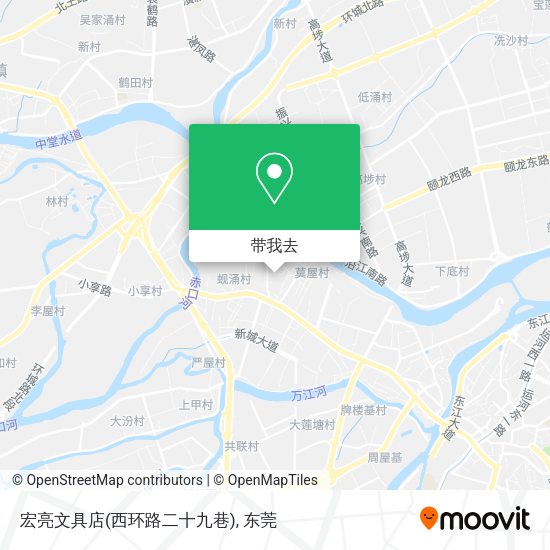 宏亮文具店(西环路二十九巷)地图