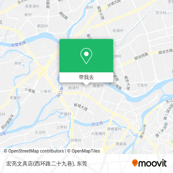 宏亮文具店(西环路二十九巷)地图