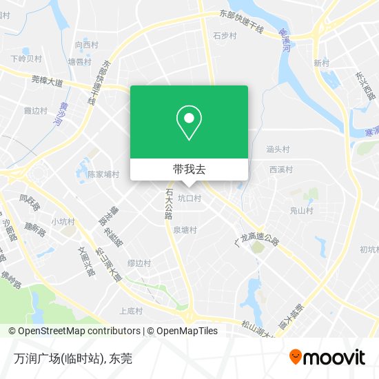 万润广场(临时站)地图