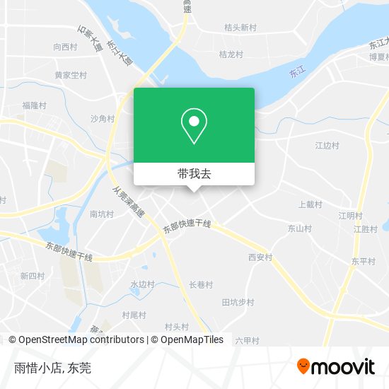 雨惜小店地图