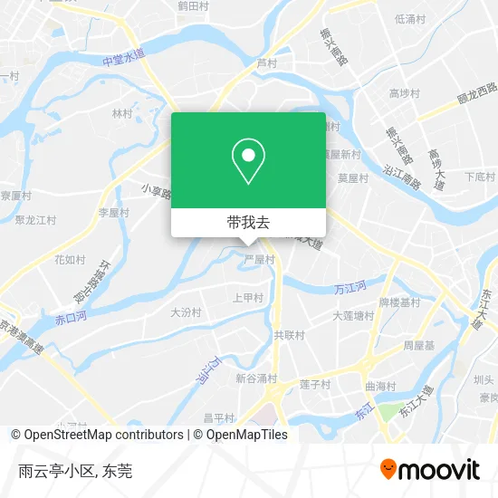 雨云亭小区地图