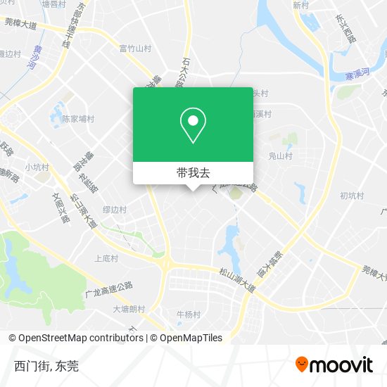 西门街地图