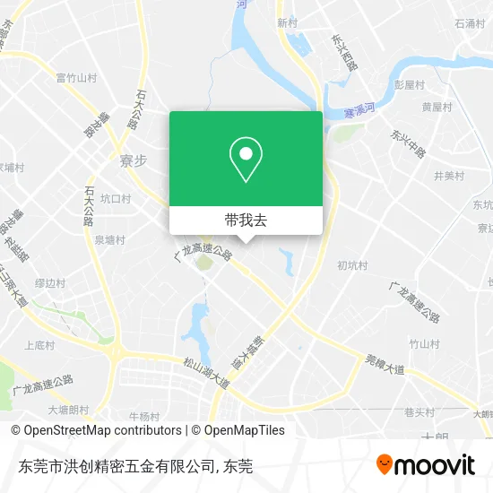 东莞市洪创精密五金有限公司地图