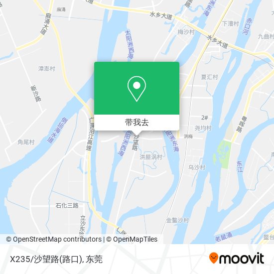 X235/沙望路(路口)地图