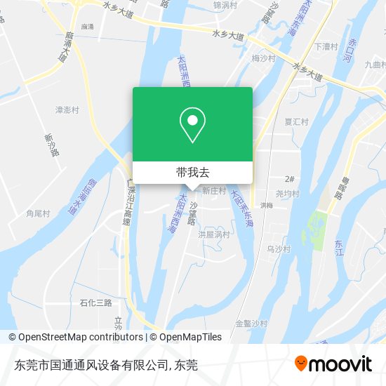东莞市国通通风设备有限公司地图