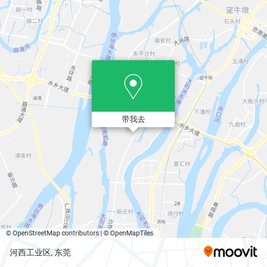 河西工业区地图
