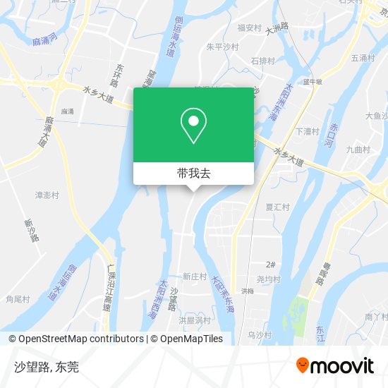 沙望路地图