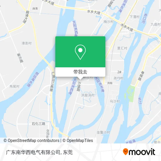 广东南华西电气有限公司地图