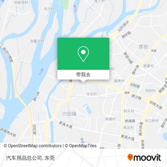 汽车用品总公司地图