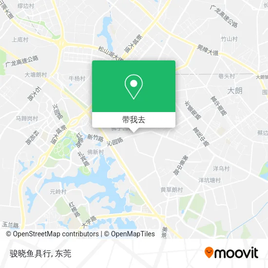 骏晓鱼具行地图