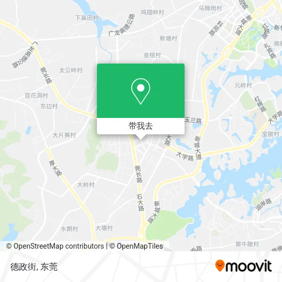 德政街地图
