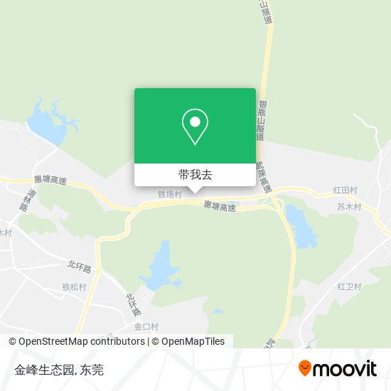 金峰生态园地图