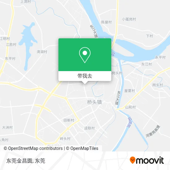 东莞金昌圆地图