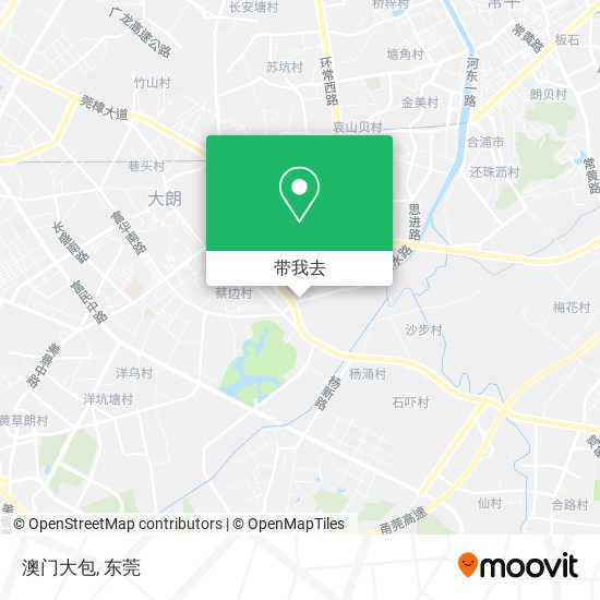澳门大包地图