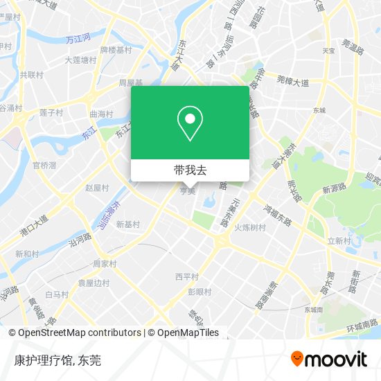 康护理疗馆地图