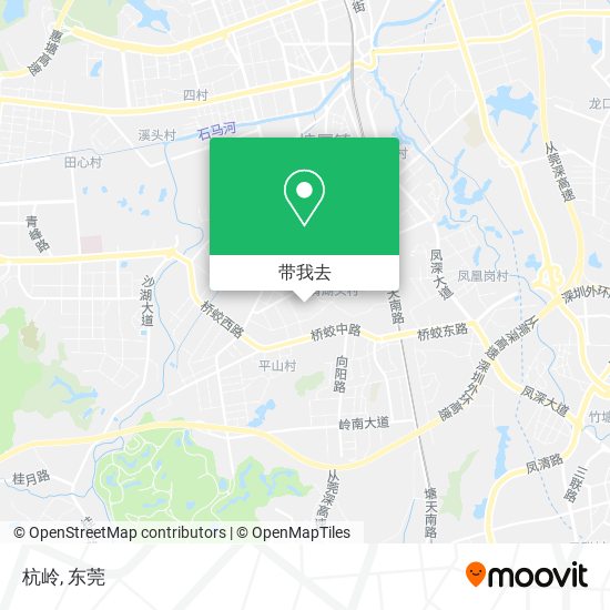 杭岭地图