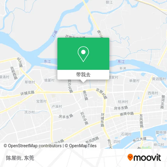 陈屋街地图