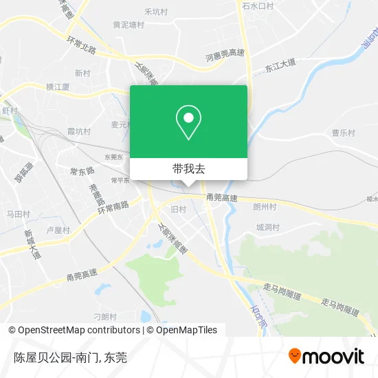 陈屋贝公园-南门地图