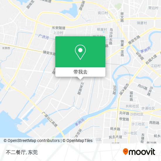 不二餐厅地图