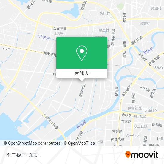 不二餐厅地图