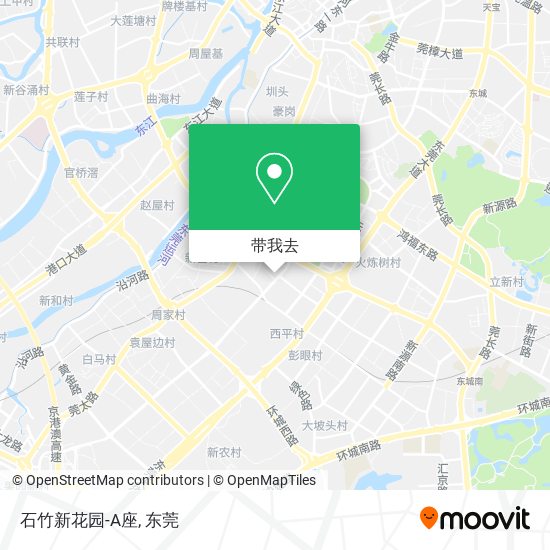 石竹新花园-A座地图