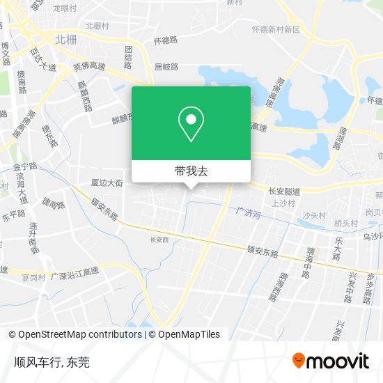 顺风车行地图