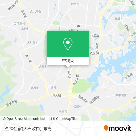 金福住宿(大石鼓街)地图