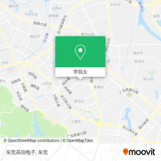 东莞高信电子地图