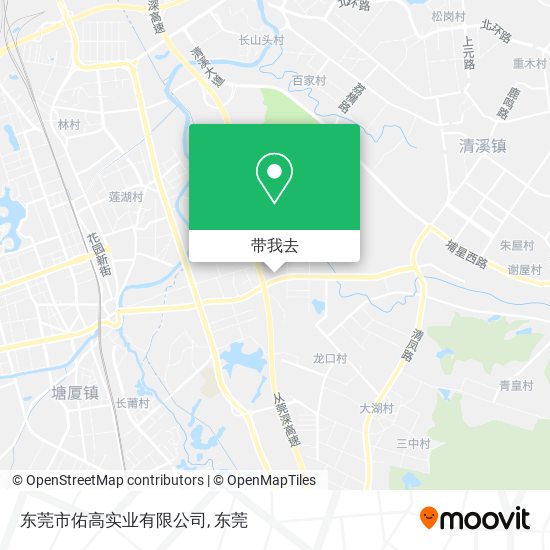 东莞市佑高实业有限公司地图