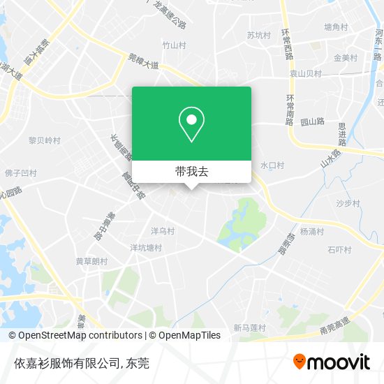 依嘉衫服饰有限公司地图