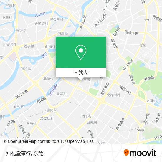 知礼堂茶行地图