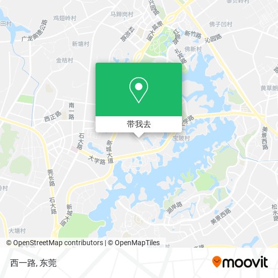西一路地图