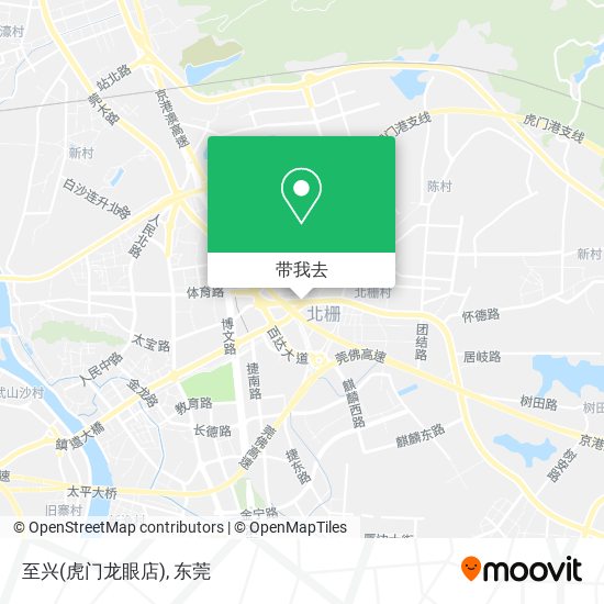 至兴(虎门龙眼店)地图