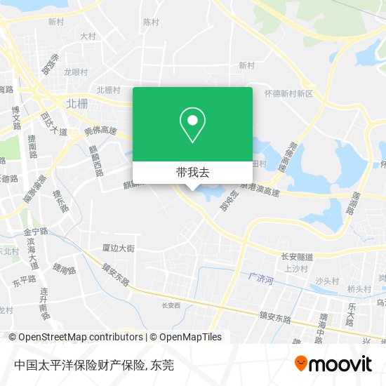 中国太平洋保险财产保险地图